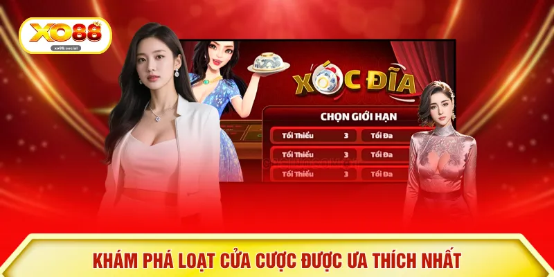 Khám phá loạt cửa cược được ưa thích nhất